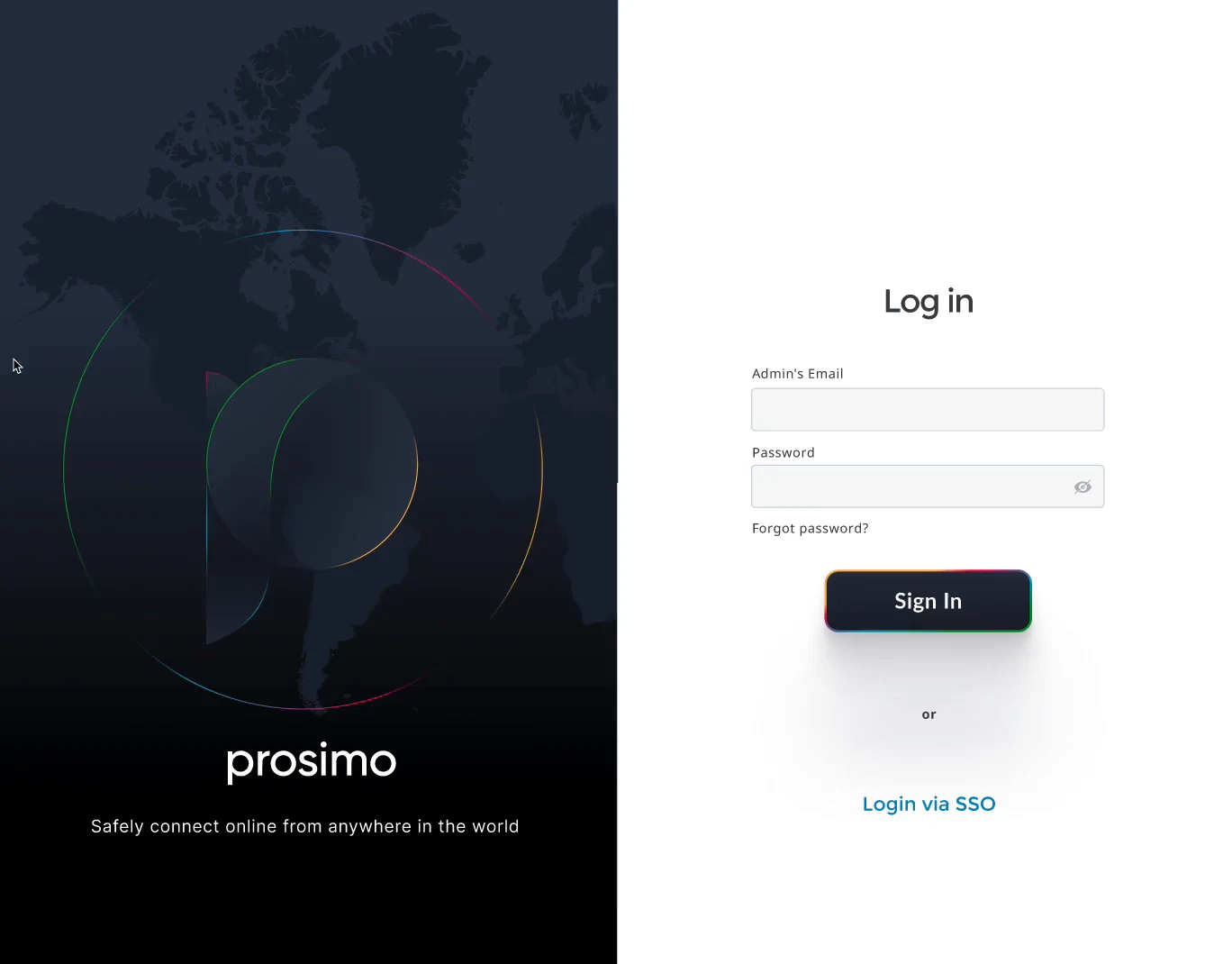 Prosimo Product Design — design study 8